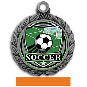 SILVER MEDAL/ORANGE RIBBON