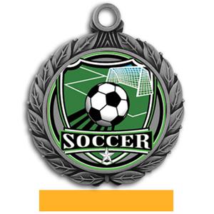 SILVER MEDAL/YELLOW RIBBON