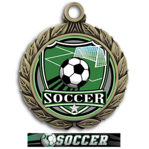 GOLD MEDAL/ULTIMATE SOCCER RIBBON