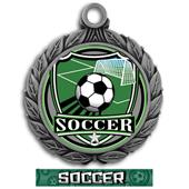 Hasty Awards 2 3/4" Soccer Shield Insert Medals Hasty Awards 2 3/4" Soccer Shield Insert Medals