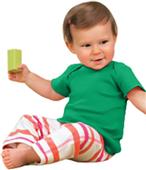 Rabbit Skins Infant Baby Rib Lap Shoulder T-Shirt