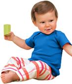 Rabbit Skins Infant Baby Rib Lap Shoulder T-Shirt