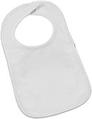 Rabbit Skins Infant Jersey 1-Ply Velcro Bib