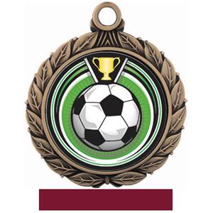 BRONZE MEDAL/MAROON RIBBON