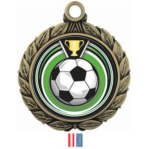 GOLD MEDAL/FLAG RIBBON