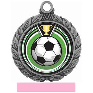 SILVER MEDAL/PINK RIBBON