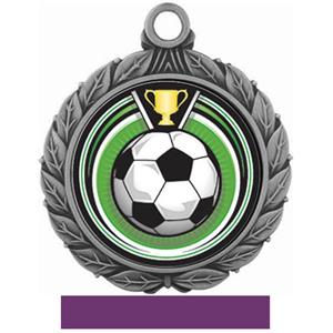 SILVER MEDAL/PURPLE RIBBON