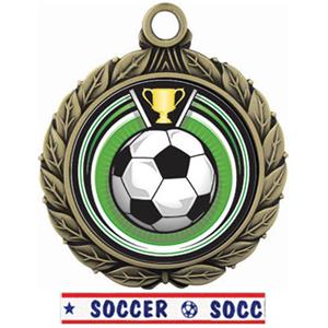 GOLD MEDAL/AMERICANA SOCCER RIBBON