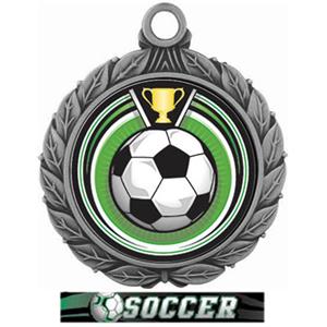 SILVER MEDAL/ULTIMATE SOCCER RIBBON