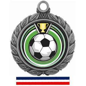 SILVER MEDAL/(RWB) RED WHITE & BLUE RIBBON