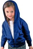 Rabbit Skins Toddler Fleece Zip Front Hoodie