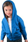 Rabbit Skins Toddler Fleece Zip Front Hoodie