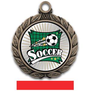BRONZE MEDAL/RED RIBBON