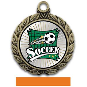 GOLD MEDAL/ORANGE RIBBON
