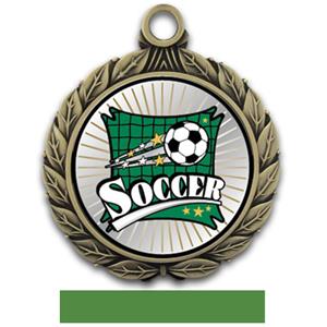 GOLD MEDAL/GREEN RIBBON