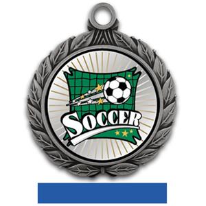 SILVER MEDAL/BLUE RIBBON