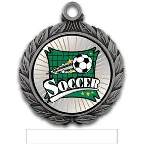 SILVER MEDAL/WHITE RIBBON