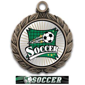 BRONZE MEDAL/ULTIMATE SOCCER RIBBON