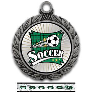 SILVER MEDAL/INTENSE RIBBON