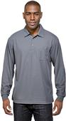 Tri Mountain Men's Endurance Pocket LS Polo Shirt Tri Mountain Men's Endurance Pocket LS Polo Shirt