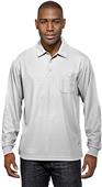 Tri Mountain Men's Endurance Pocket LS Polo Shirt Tri Mountain Men's Endurance Pocket LS Polo Shirt