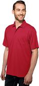 Tri Mountain Men's Vital Pocket Short Sleeve Polo Tri Mountain Men's Vital Pocket Short Sleeve Polo