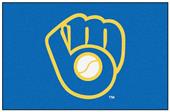 Fan Mats Milwaukee Brewers Starter Mat 19"x30" Fan Mats Milwaukee Brewers Starter Mat 19"x30"