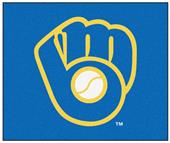 Fan Mats Milwaukee Brewers Tailgater Mat 5'x6' Fan Mats Milwaukee Brewers Tailgater Mat 5'x6'