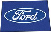Fan Mats Ford Oval Starter Mat Rug 19"x30" Fan Mats Ford Oval Starter Mat Rug 19"x30"