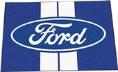 Ford Oval w/Stripes Starter Mat Rug 19"x30" Ford Oval w/Stripes Starter Mat Rug 19"x30"