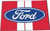 Ford Oval w/Stripes Starter Mat Rug 19"x30" Ford Oval w/Stripes Starter Mat Rug 19"x30"