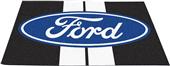 Fan Mats Ford Oval w/Stripes Ulti-Mat Rug 60"x96" Fan Mats Ford Oval w/Stripes Ulti-Mat Rug 60"x96"