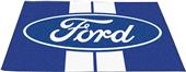 Fan Mats Ford Oval w/Stripes Ulti-Mat Rug 60"x96" Fan Mats Ford Oval w/Stripes Ulti-Mat Rug 60"x96"