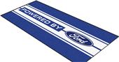 Fan Mats Ford Oval w/Stripes Runner Rug 30"x72" Fan Mats Ford Oval w/Stripes Runner Rug 30"x72"