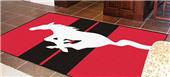 Fan Mats Ford Mustang Horse 5'x8' Rug Fan Mats Ford Mustang Horse 5'x8' Rug