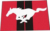 Fan Mat Ford Mustang Horse Starter Mat Rug 19"x30" Fan Mat Ford Mustang Horse Starter Mat Rug 19"x30"