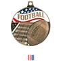 Hasty Awards Football Medal M-750F