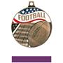 Hasty Awards Football Medal M-750F