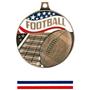 Hasty Awards Football Medal M-750F
