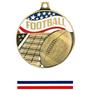 Hasty Awards Football Medal M-750F
