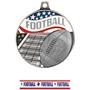 Hasty Awards Football Medal M-750F