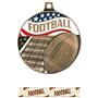 Hasty Awards Football Medal M-750F