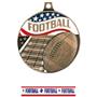 Hasty Awards Football Medal M-750F