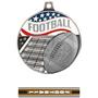 Hasty Awards Football Medal M-750F