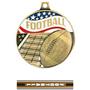 Hasty Awards Football Medal M-750F