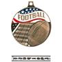 Hasty Awards Football Medal M-750F