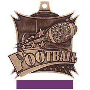 BRONZE MEDAL/PURPLE RIBBON