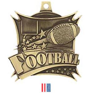 GOLD MEDAL/FLAG RIBBON