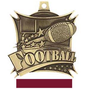 GOLD MEDAL/MAROON RIBBON