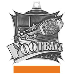 SILVER MEDAL/ORANGE RIBBON